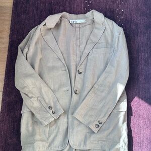 Zara Sage Green Blazer
